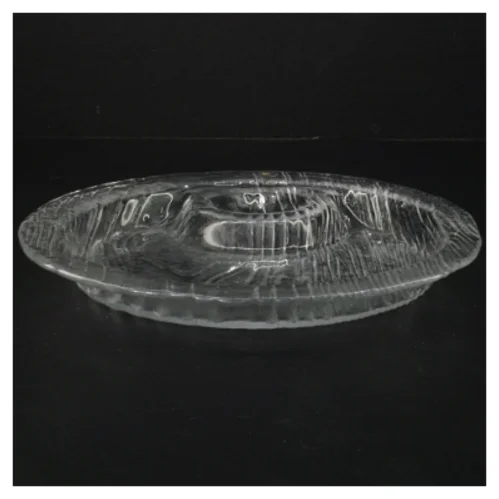 Glasfad, Ø 24 cm fra svenske Royal Krona (str. Ø. 24 cm) 6 stk 