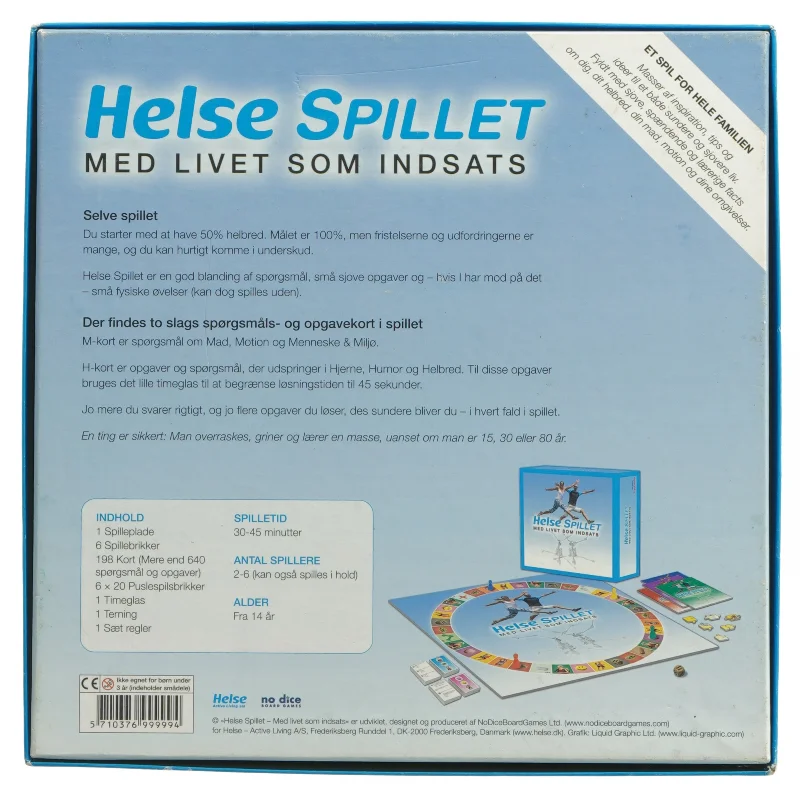 Helse Spillet brætspil