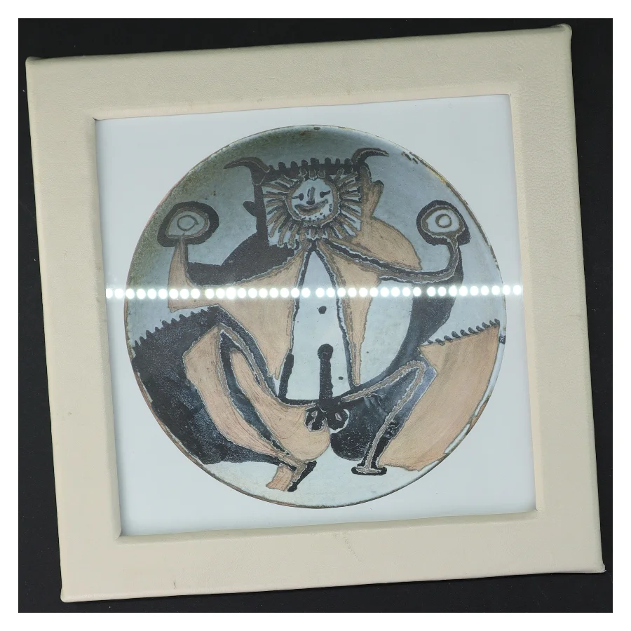 Picasso Billede i ramme (str. 25 x 25 cm)