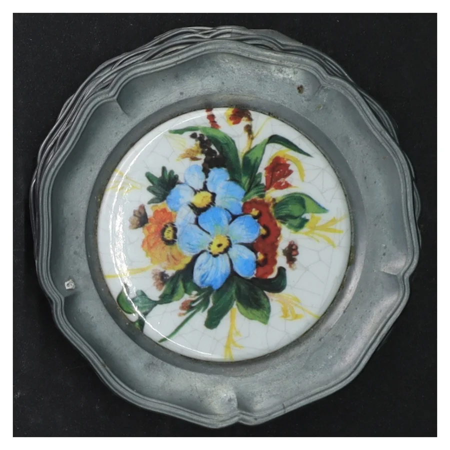 Tin flaske/glas bakker 