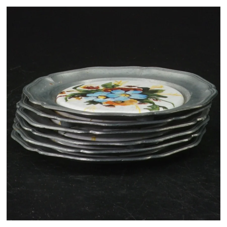 Tin flaske/glas bakker 