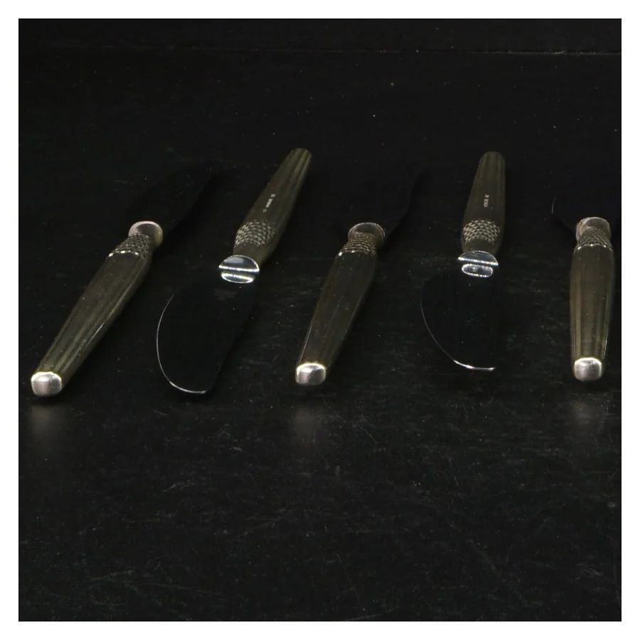 Cherie Knive  i Sølvplet  (str. 22 cm) fra Gense 