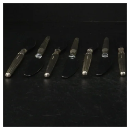 Cherie Knive  i Sølvplet  (str. 22 cm) fra Gense 