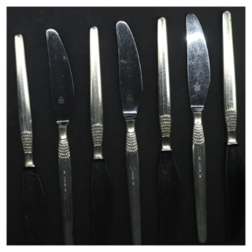 Cherie Knive  i Sølvplet  (str. 22 cm) fra Gense 