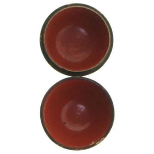 Pynteæg med bladdekoration