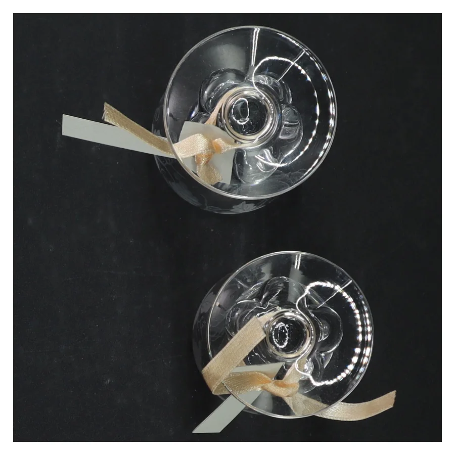 Gisselfeldt Graverede glas (str. 10 cm)