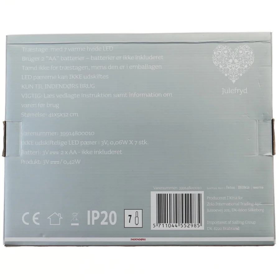 LED julelysestage fra Indendørs (str. 41 cm)