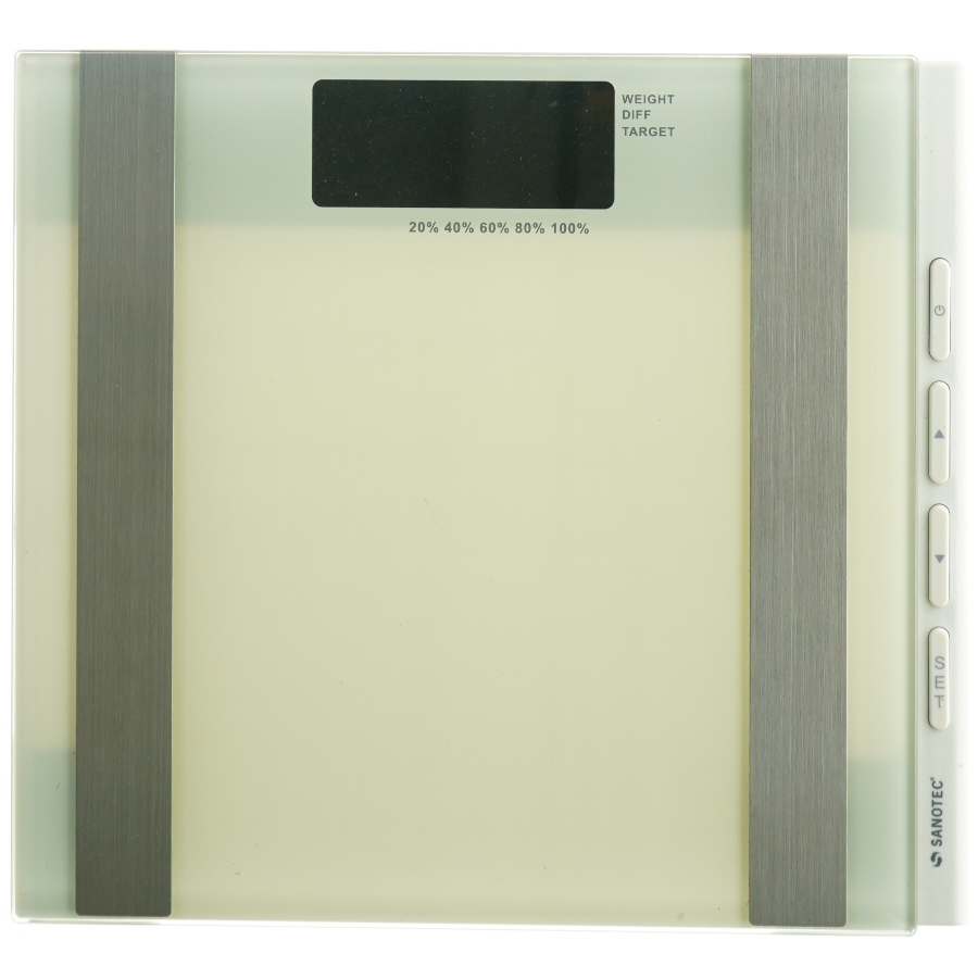 Personvægt fra Sanotec (str. 33 x. 30 cm)