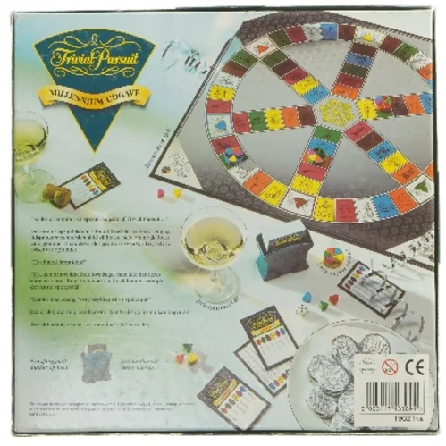 Trivial Pursuit Millennium udgave fra Trivial Pursuit (str. 27x27 cm)