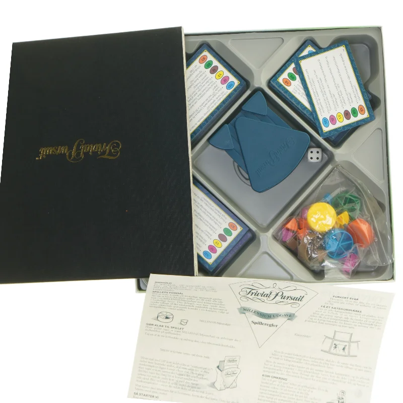 Trivial Pursuit Millennium udgave fra Trivial Pursuit (str. 27x27 cm)