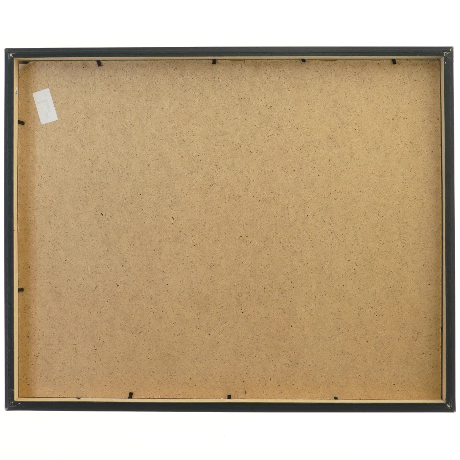 Indrammet kunsttryk af Elskende par (str. 53x43 cm) signeret  Claus Ryskjær