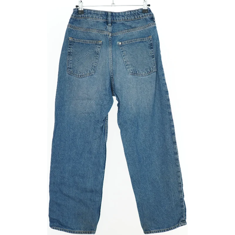 Blå denim bukser fra H&M (str. 152)