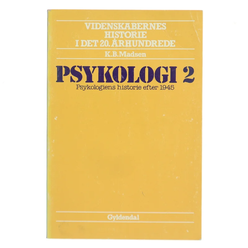 Psykologi 2 af K.B. Madsen (Bog)