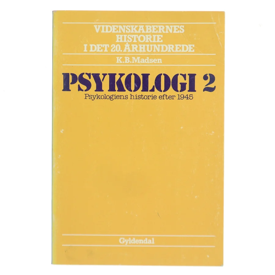 Psykologi 2 af K.B. Madsen (Bog)