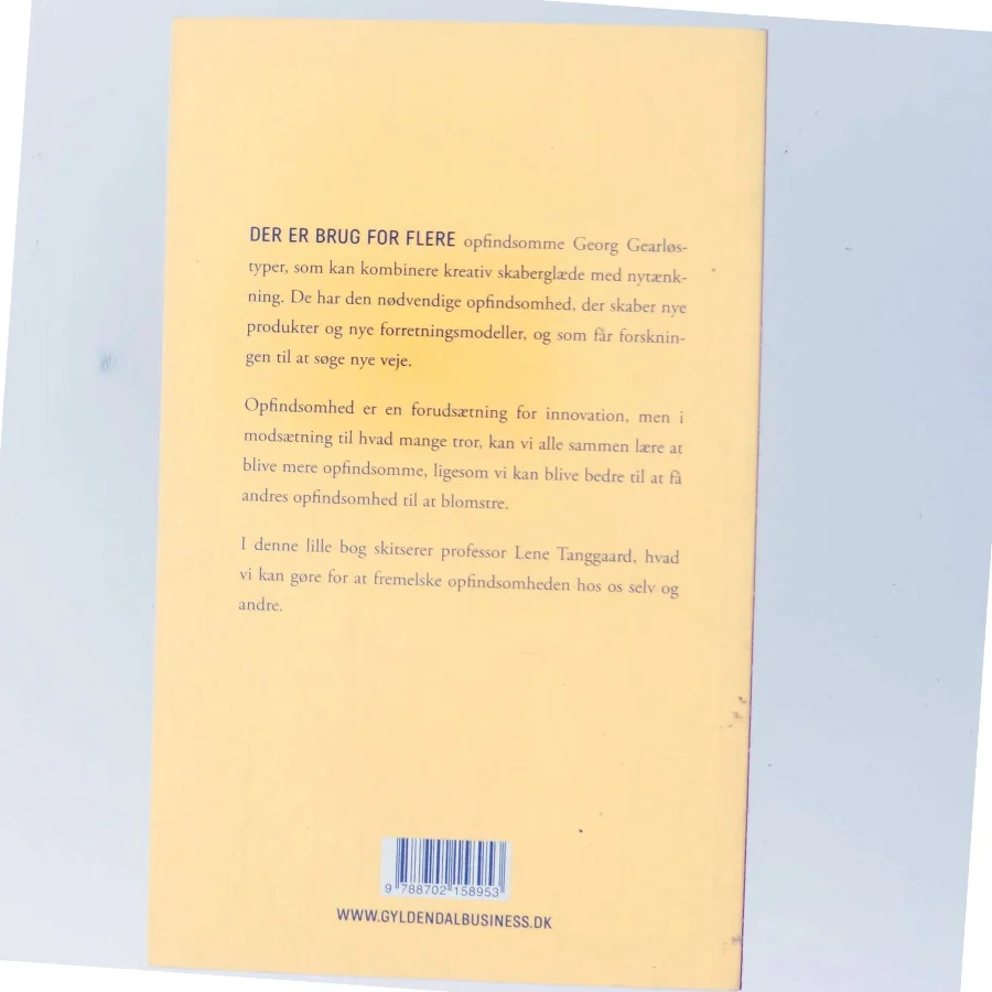 Opfindsomhed af Lene Tanggaard (f. 1973) (Bog)