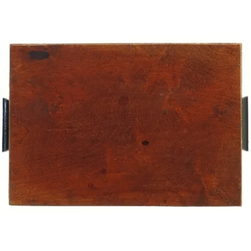 Dekoreret serveringsbakke (str. 42x28 cm)