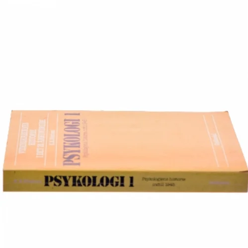 Psykologi 1: Psykologiens historie indtil 1945 fra Gyldendal af K.B. Madsen (Bog)