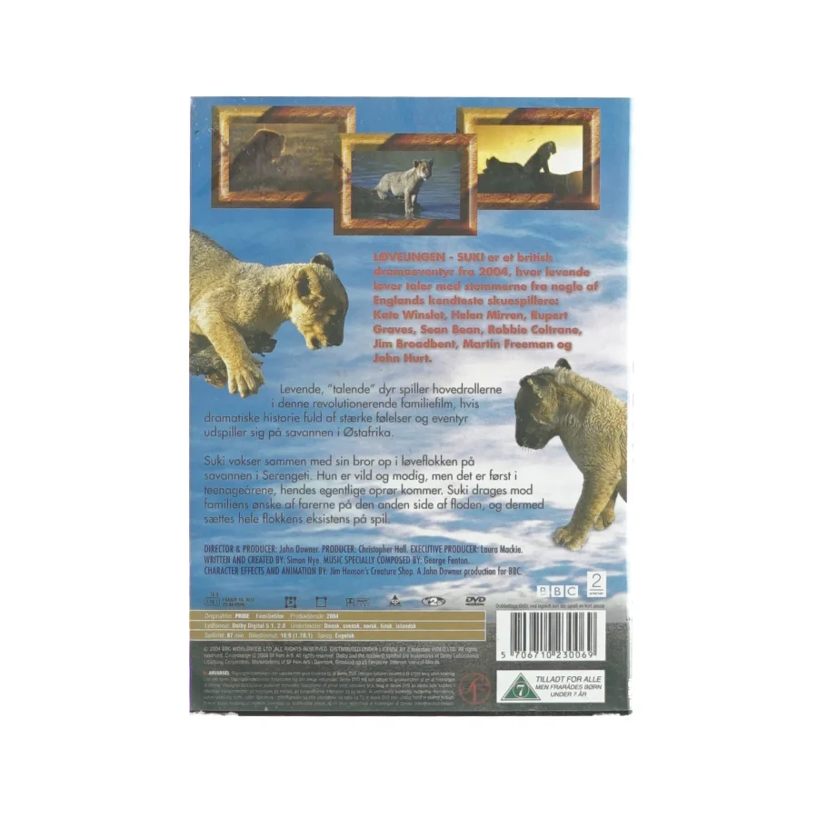 Løveungen Suki (dvd)