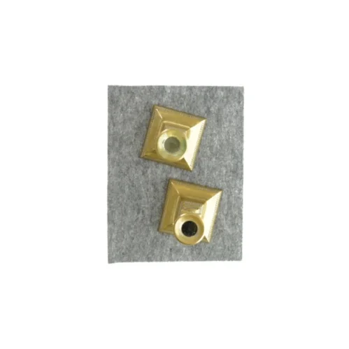 2 lysestager i messing