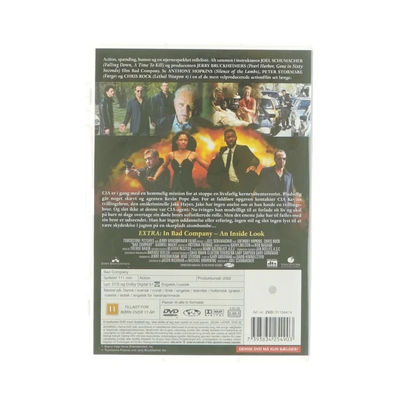 Bad company (dvd)
