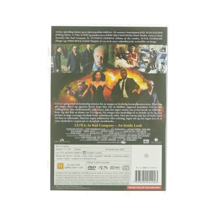 Bad company (dvd)