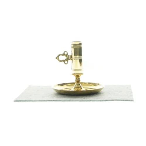 Lysestage i messing helt ny