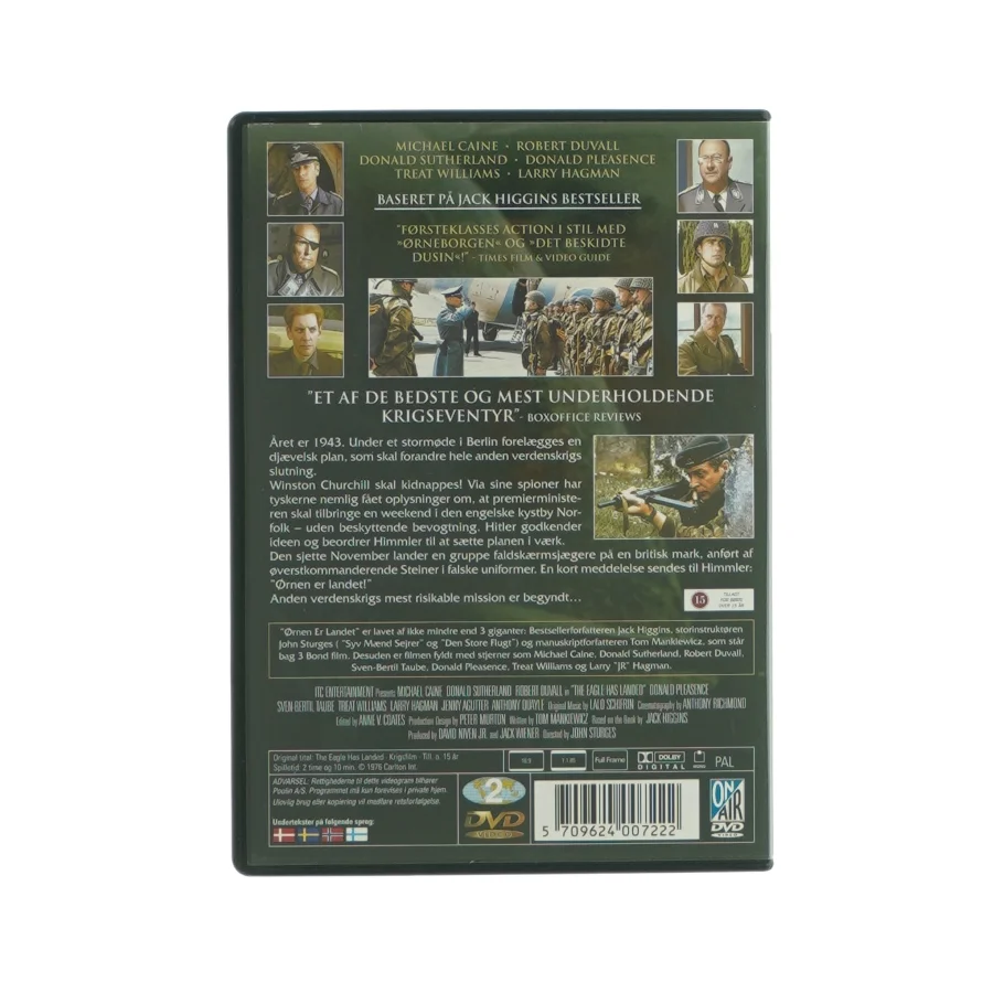 Ørnen er landet (dvd)