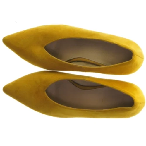 Gule stiletter i størrelse 40 (str. 40 )