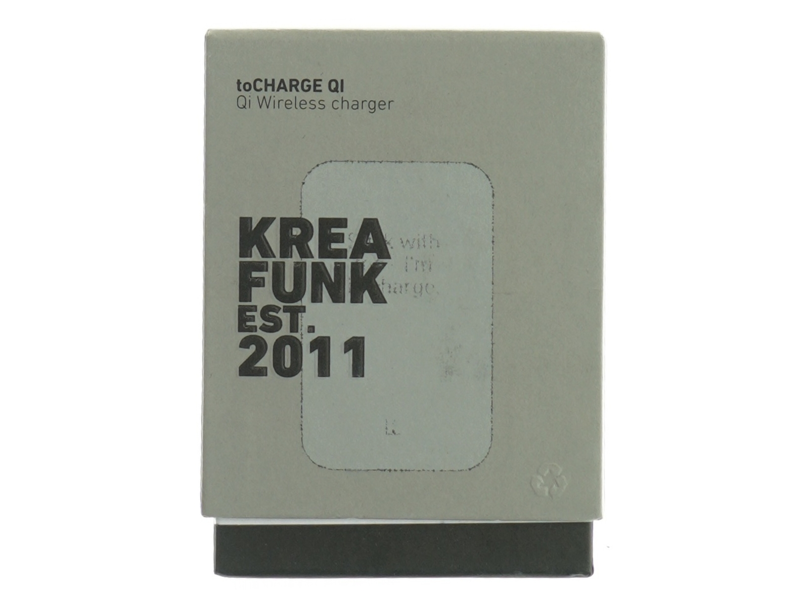 Kreafunk est. 2011 Qi wireless charger