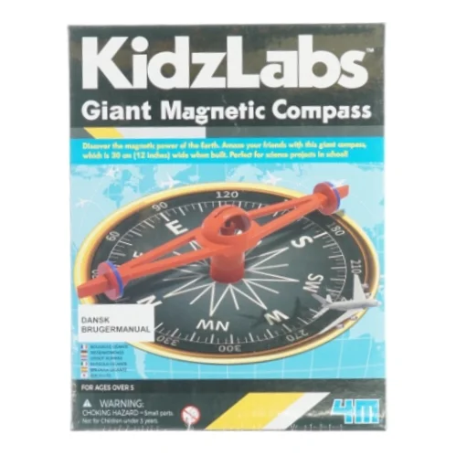 Kids laps giant magnetic compas