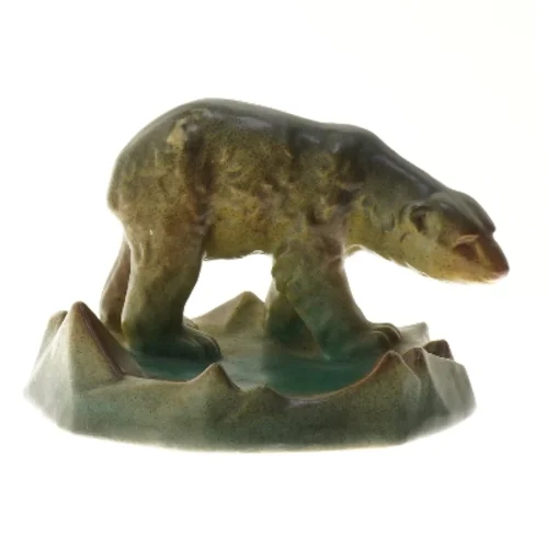 Isbjørn keramikfigur (str. 20,5 cm)
