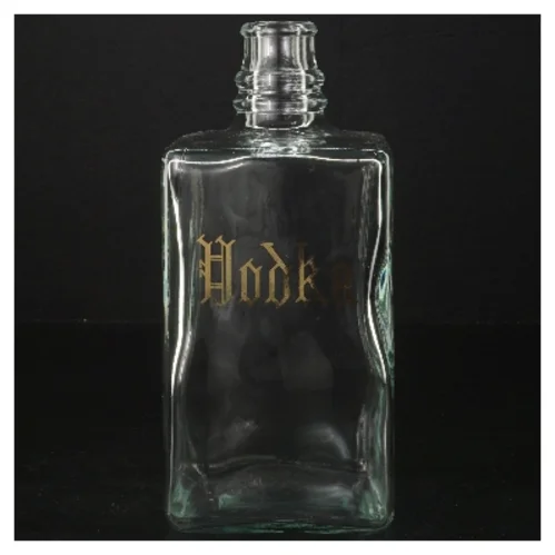 Vodkaflaske i glas (str. 20 cm)