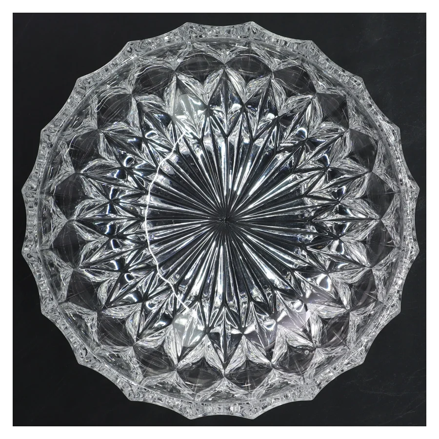 Skål i glas/kristal (str. Ø 18,5 cm)