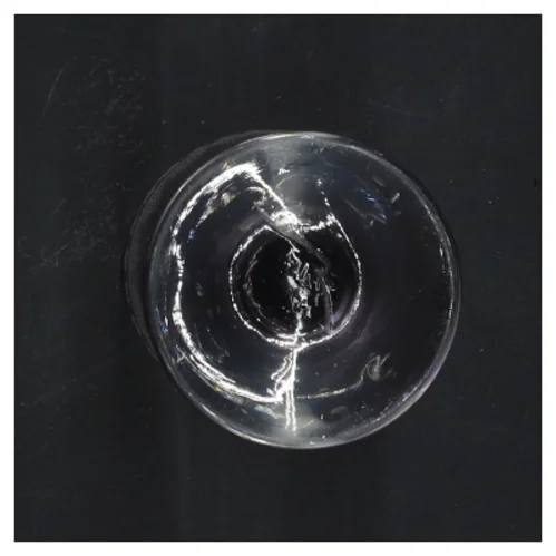 Glas med mønster (str. 13,5 cm)