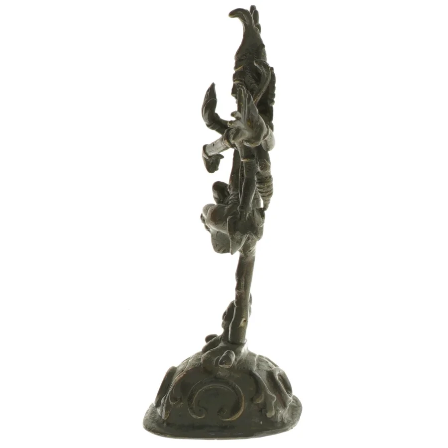 Hindu guddom statue (str. 17 cm)