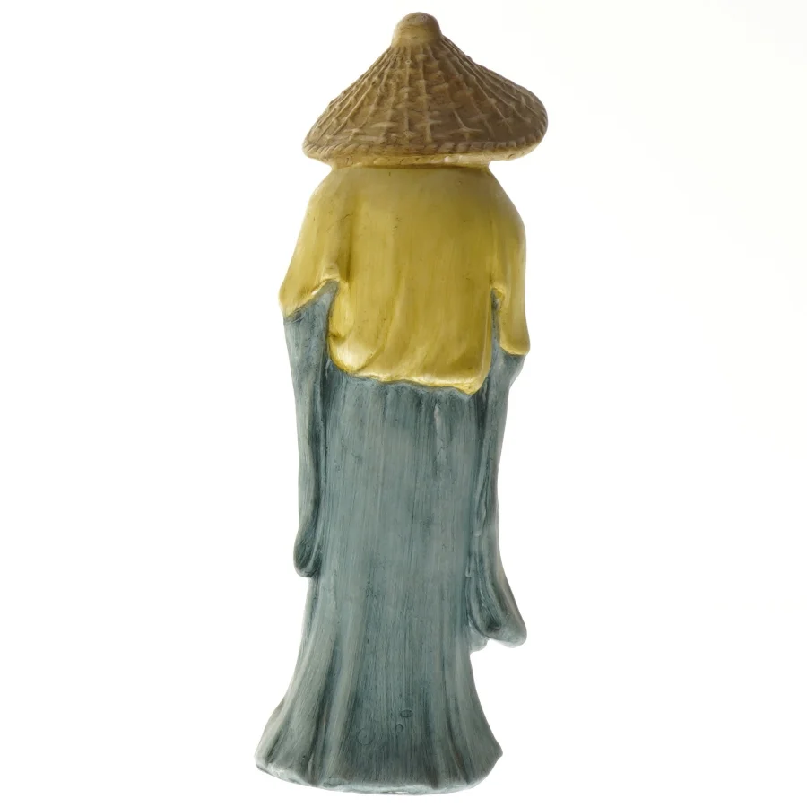 Porcelænsfigur af gammel mand (str. 22,5 cm)