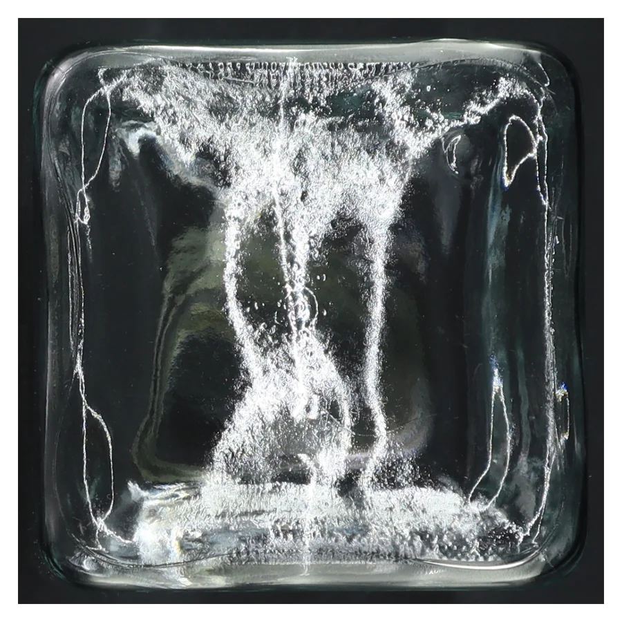 Glasflaske til gin (str. 20 cm)