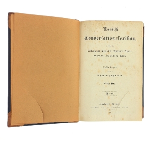 Nordisk Conversationslexikon af A. S. Müllis og Gustav Storm (Bog)