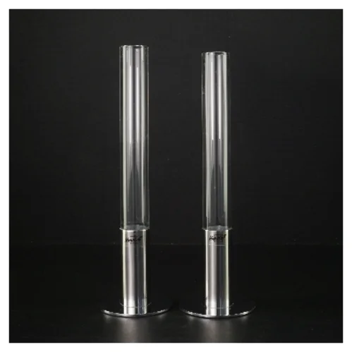 To moderne lysestager fra Herstal (str. 27 cm)