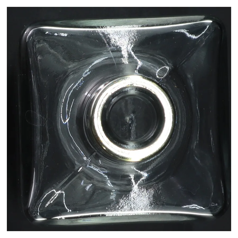 Bourbon flaske med guldlåg (str. 20 cm)