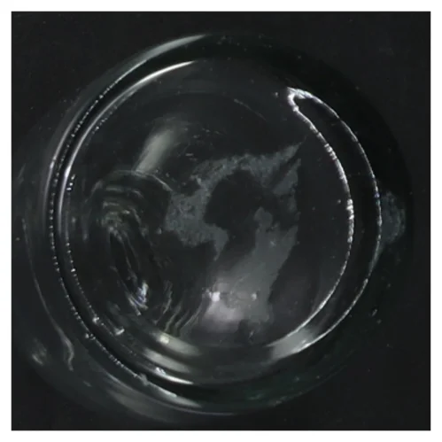 To små glasflasker (str. 11 cm. 2 styk)