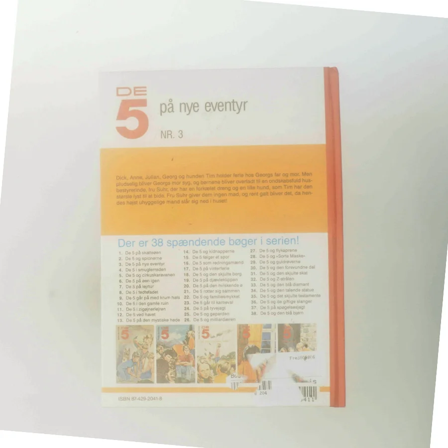 De 5 på nye eventyr af Enid Blyton (Bog)