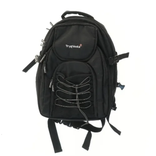  Ny Sort rygsæk fra TrygVesta (str. 45x35x15 cm)