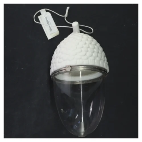 Dekorativ glas og keramik beholder formet som en agern fra Kitsch (str. 16x8 cm)