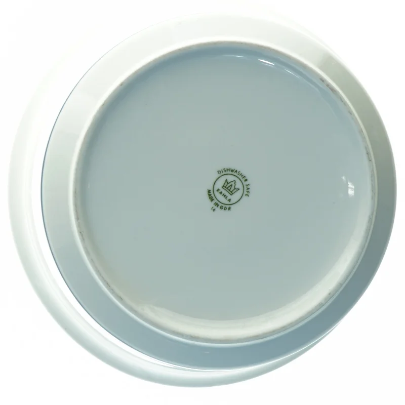 Hvid skål med blå linje fra Kahla (str. 21 x 9 cm)