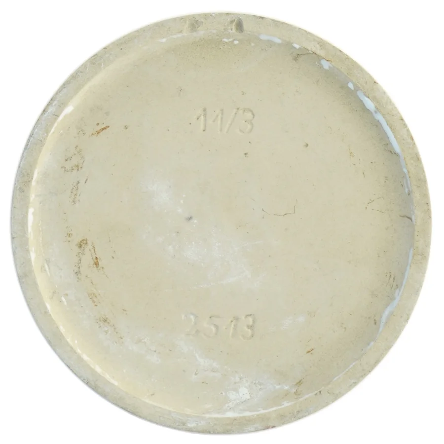 Hvid keramik urtepotteskjuler (str. 15 x 16 cm)