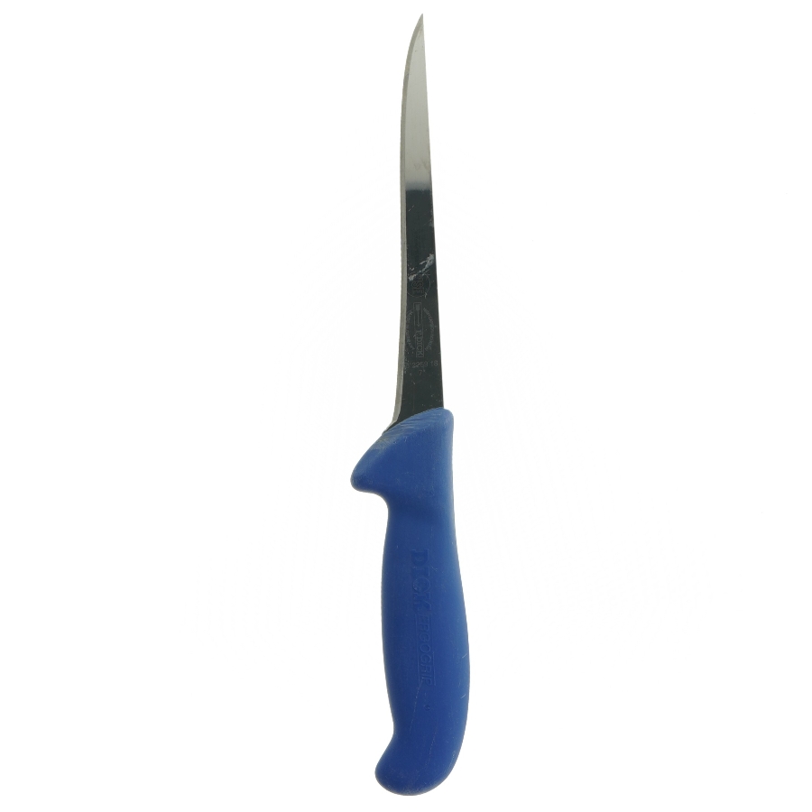 Kniv med blå håndtag fra Dick Ergogrip (str. 30 cm)