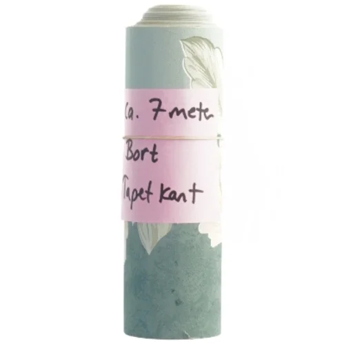 Tapetkant med blomstermønster (str. 7. meter)