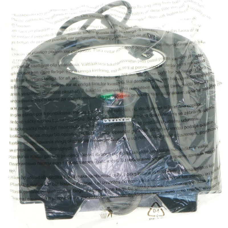 Ny Sandwichmaskine med grillplader fra Melissa (str. 22x22 cm)