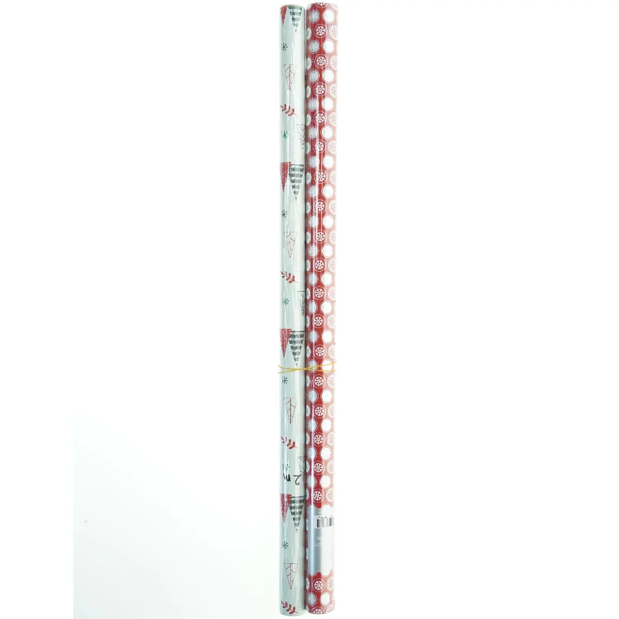 Ruller med gavepapir fra Julefryd (str. 2 m og 4 mx70 cm)